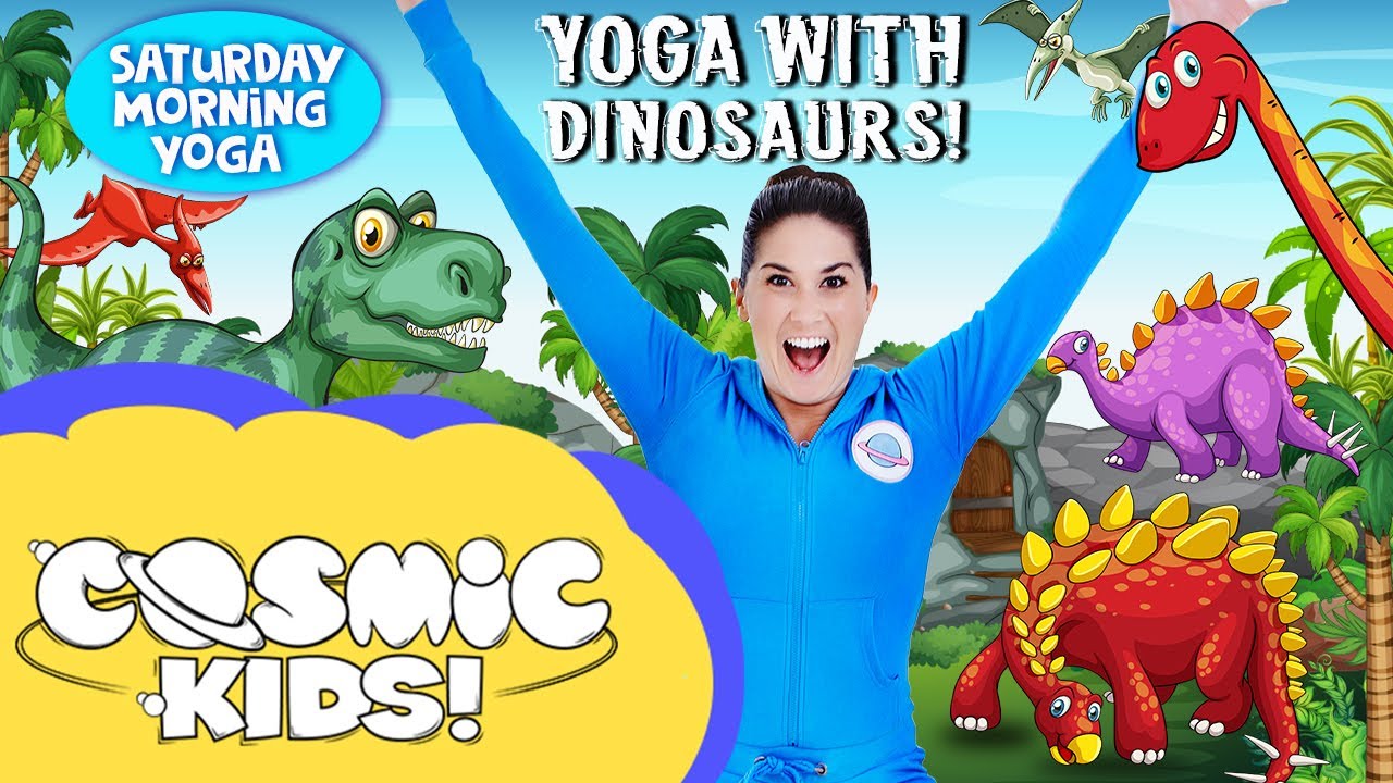 Kids Yoga with Dinosaurs | Cosmic Kids