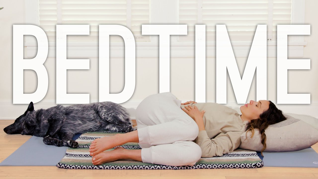 10 Minute Bedtime Yoga  |  Yoga With Adriene