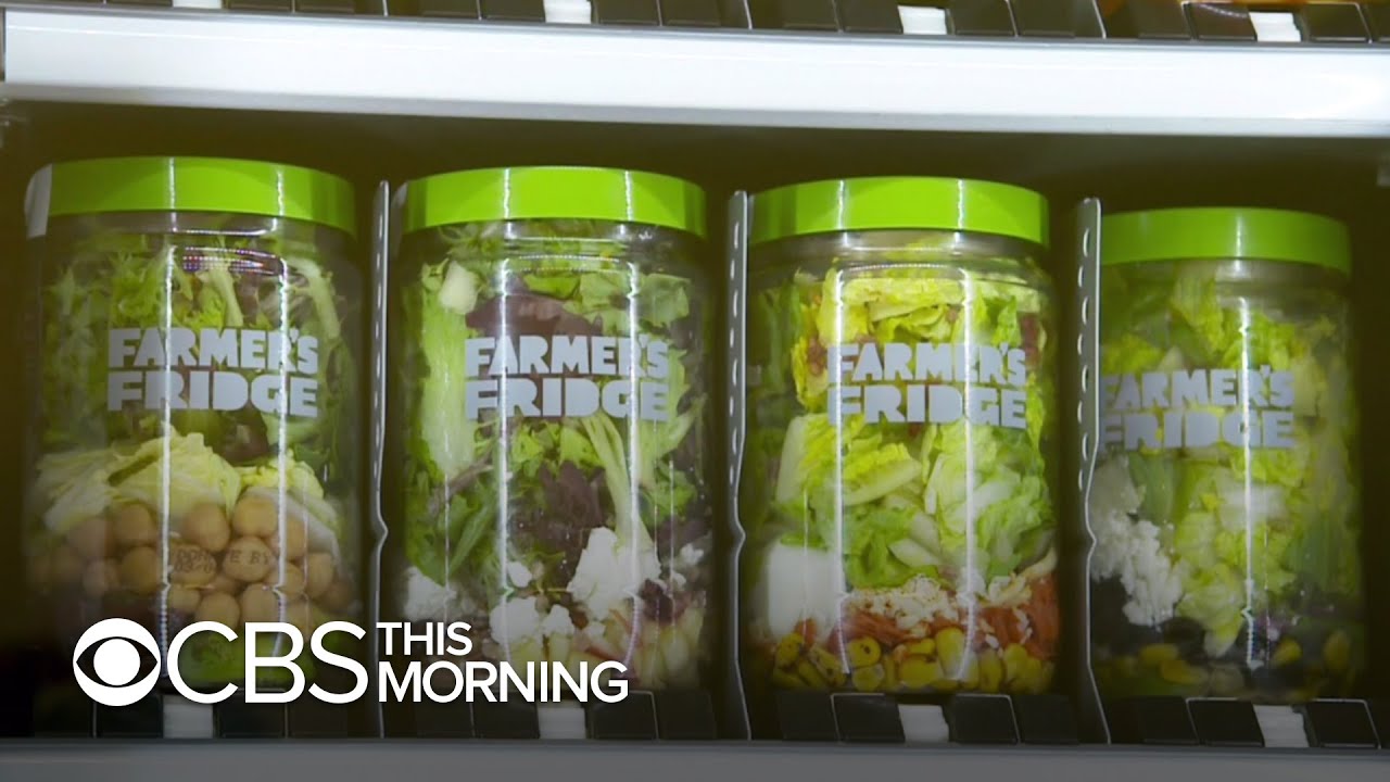 “Farmer’s Fridge” is making healthy food available in vending machines