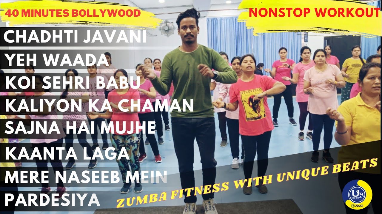 Nonstop Workout 40 Minutes | Zumba Fitness With Unique Beats | Vivek Sir