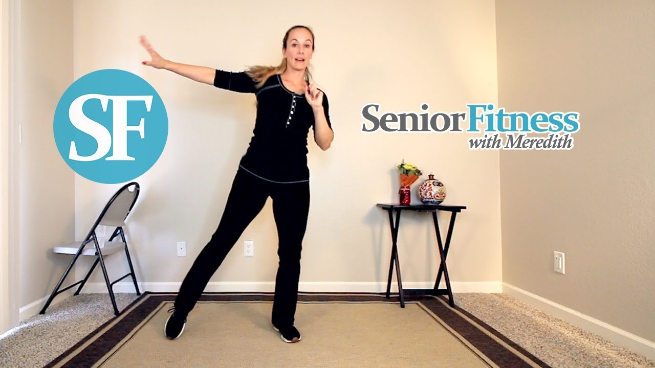 Senior Fitness – 15 Min Beginner Standing Cardio Workout