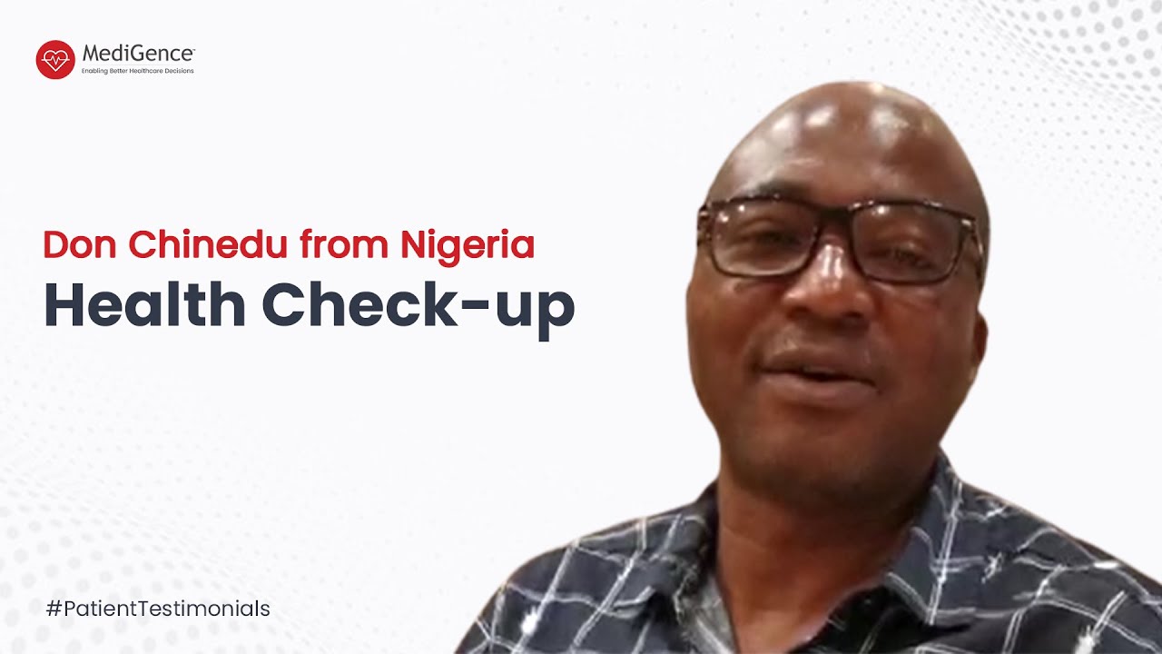 Don Chinedu from Nigeria Underwent Full-body Health Check-up in Dubai