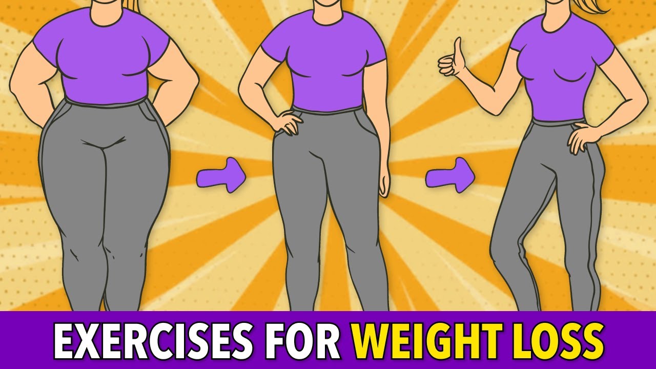 THE BEST EXERCISES FOR WEIGHT LOSS TO DO AT HOME