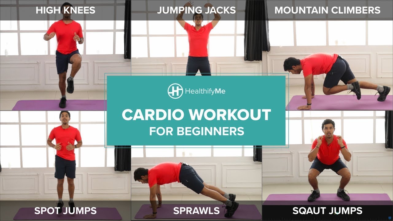 CARDIO WORKOUT FOR BEGINNERS From Home In 10 Minutes | Lockdown Workout No Equipment | HealthifyMe