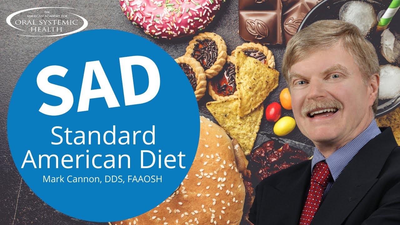 The Standard American Diet (SAD) &amp; Effects on Our Whole-Body Health, Mark Cannon DDS with AAOSH