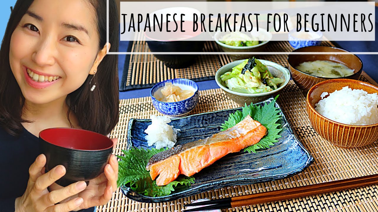 JAPANESE BREAKFAST FOR BEGINNERS/  healthy &amp; authentic Japanese cooking tutorial in English