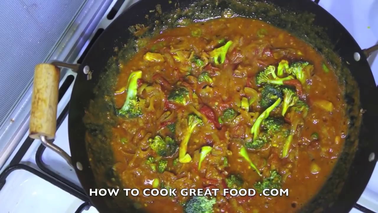 Broccoli Curry Recipe – Indian Masala Vegetarian Healthy cooking