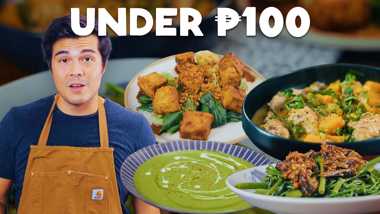 Healthy Meals Under ₱100 (2 Dollar Dishes) By Erwan