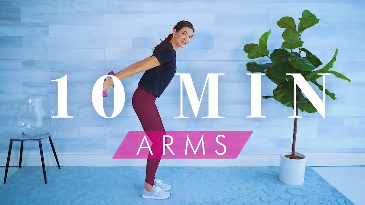 10 Minute Arm &amp; Upper Body Strength Workout for Seniors &amp; Beginners