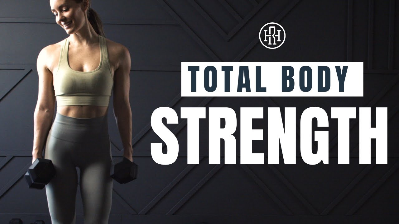 Strength Supersets // Total Body Workout with Dumbbells