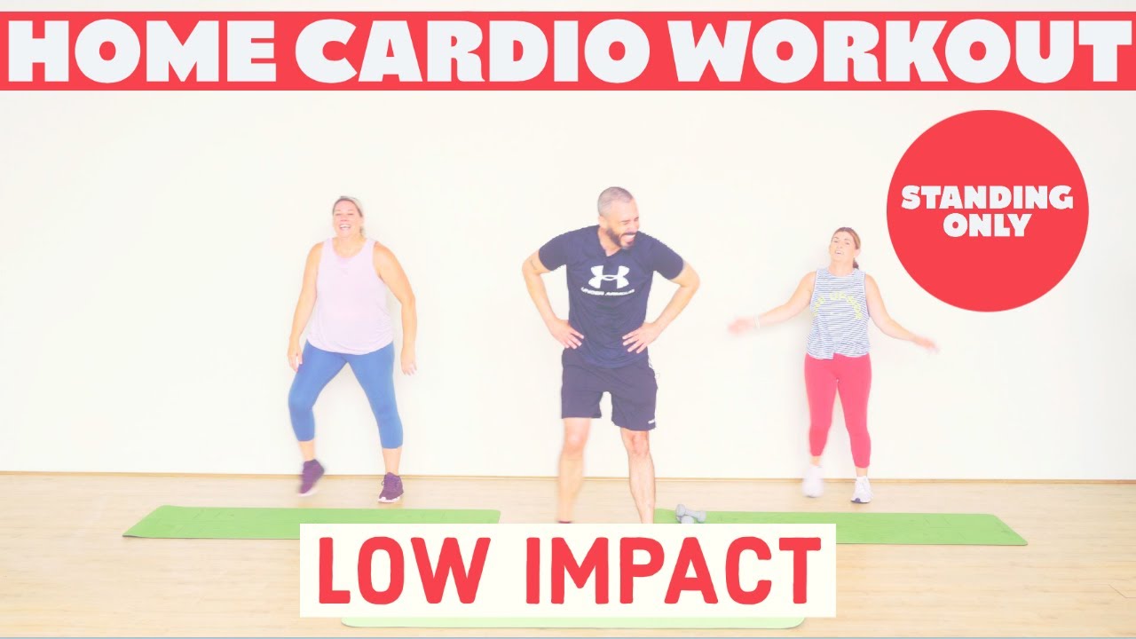 Low impact, all standing CARDIO workout. Beginner Friendly.